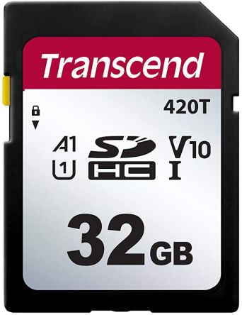 Transcend SDHC SD-Karte 32 GB A1, U1, V10