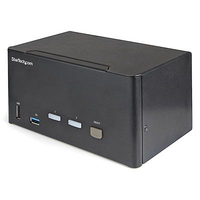 StarTech.com Switch KVM 3,5 Mm Stereo SV231TDPU34K Porte = 2 USB 3 1 DisplayPort