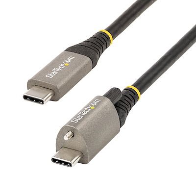 StarTech.com USB-Kabel, USB C / USB C, 1m USB 3.1 Schwarz/Grau
