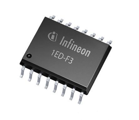 Infineon Driver De MOSFET 1ED3321MC12NXUMA1, CMOS 8,5 A 3.3 → 5V, 16 Broches, PG-DSO-16
