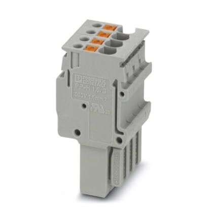 Phoenix Contact DIN-Stecker, Klemmanschluss 4-polig 26 → 16 AWG / 17.5A