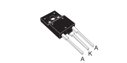 STMicroelectronics Transistor Bipolaire, 30 A, 600 V, TO-3PF