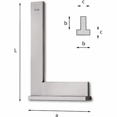 Usag Squadra Da Falegname, 200 Mm X 30 Mm, Metrico