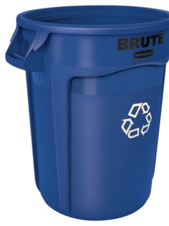 Rubbermaid Commercial Products Polypropylen Mülleimer 32gal Blau T 575.01mm