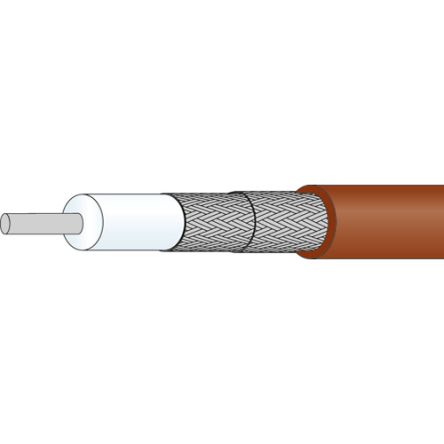 Huber+Suhner Coaxial Cable, RG142 Coaxial, Unterminated