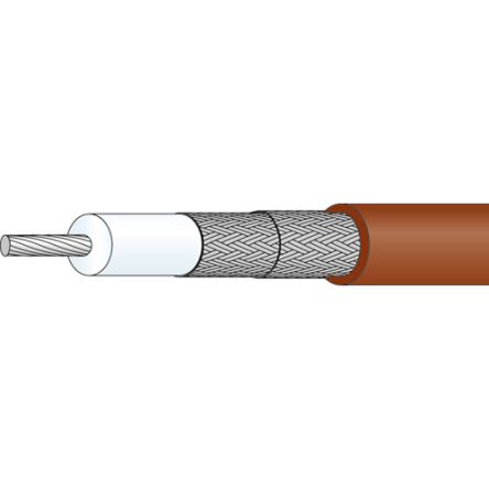 Huber+Suhner Coaxial Cable, RG316D Coaxial, Unterminated