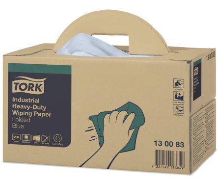 Tork Papierhandtuch 3-lagig Blau, 324 X 385mm