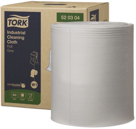 Tork Industriereinigungstücher, Grau, 950 Tücher Pro Packung