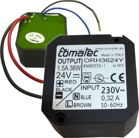 Comatec ORBIT Schaltnetzteil 36W, 230V, 24V / 1.5A
