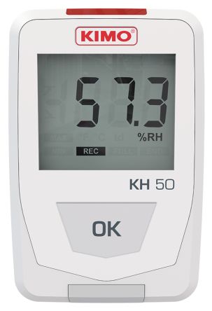 KIMO Feuchtigkeit, Temperatur Datenlogger, Sensor NTC