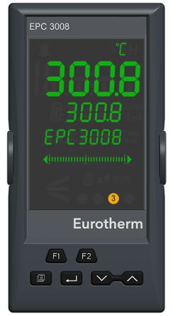 Eurotherm Controller PID EPC3008, 100 → 230 V C.a., 48 X 96mm 1 Logica, 2 Relè