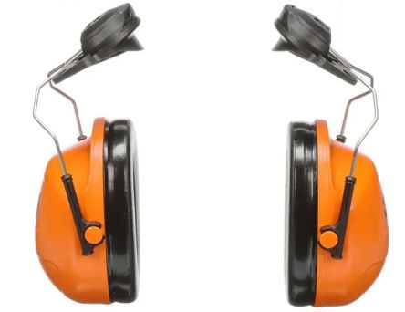 3M H31 Schwarz, Orange Helmmontage Dielektrische Kapselgehörschützer, 28dB,, EN 352-3:2002