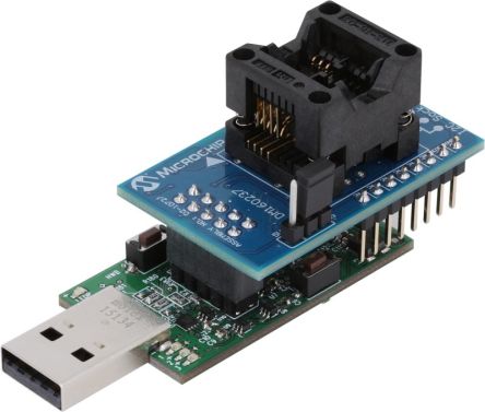 Microchip EEPROM 存储板, 串行存储器内存, DM160237, SERIAL MEMORY I2C EVALUATION KIT芯片, 用于USB 接口