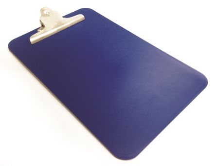 BS Teasdale Clipboard Plastica Blu A4