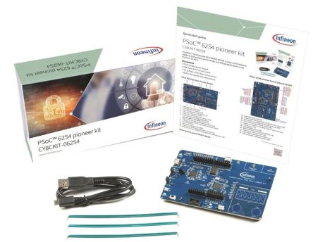 Infineon PSoC™ 62S4 Pioneer Kit Entwicklungskit Microcontroller Development Kit PSoC 6