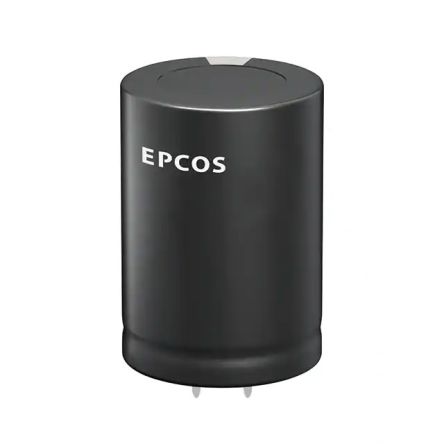 EPCOS Snap-In Aluminium-Elektrolyt Kondensator 100μF / 400V Dc, Ø 22mm X 25mm, Bis 105°C