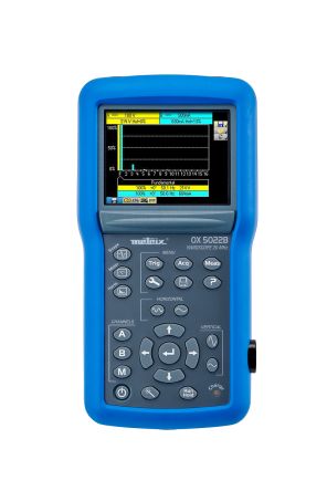 Metrix OX5022B OX Series Digital Portable Oscilloscope, 2 Analogue Channels, 20MHz
