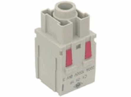 ILME Inserto De Conector De Potencia Hembra, Serie MIXO