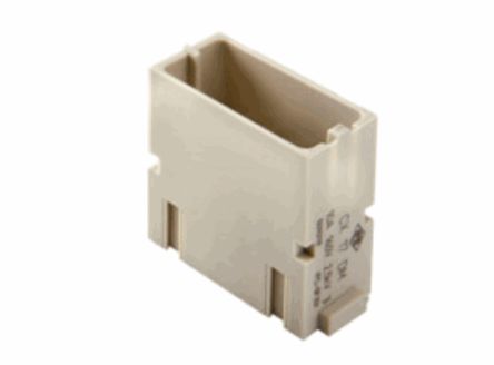 ILME Insert Modulaire Avec Connexion à Sertir Série MIXO, 17 Contacts, 10A, Mâle