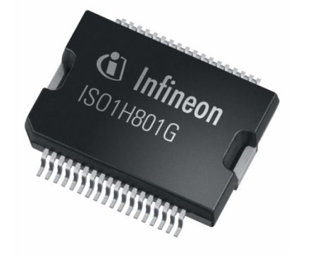 Infineon Netzschalter, Hochspannungsseite CMOS 625 MA 5V 36-Pin PG-DSO-36 89μs