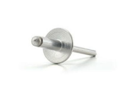 POP Blind Niet, Ø 1.22mm X 10.5mm, Aluminium, 4.8mm