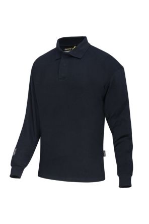 ProGARM 5200 Navy Fabric Polo Shirt, UK- XXL, EUR- XXL