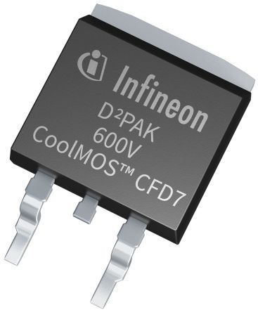 Infineon IPB60R070CFD7ATMA1 N-Kanal, SMD MOSFET 600 V / 31 A, 3-Pin D2PAK (TO-263)
