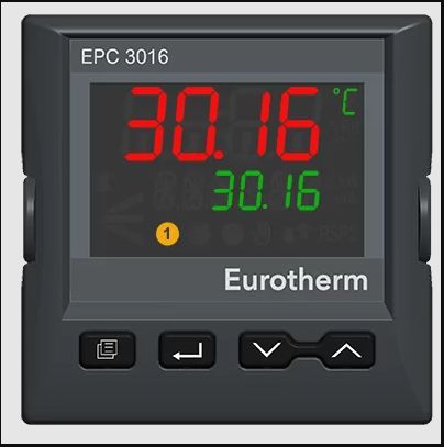 Eurotherm EPC3016 Panel Mount PID Controller, 48 X 48mm 2 Input 1 Relay, 100 → 230 V Ac Supply Voltage PID Controller