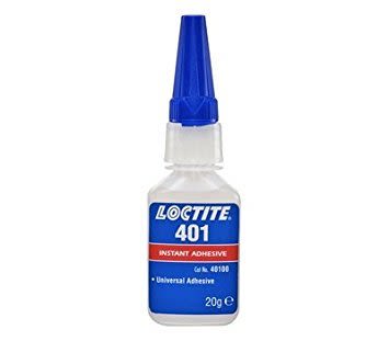 Loctite Adhésif Instantané Liquide Transparent, Bouteille, 20 G, 401