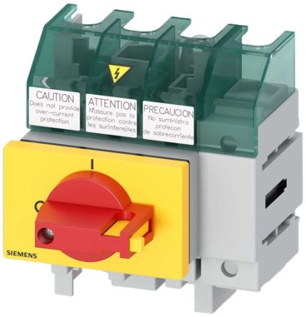 Siemens Switch Disconnector, 4 Pole, 32A Max Current, 32A Fuse Current