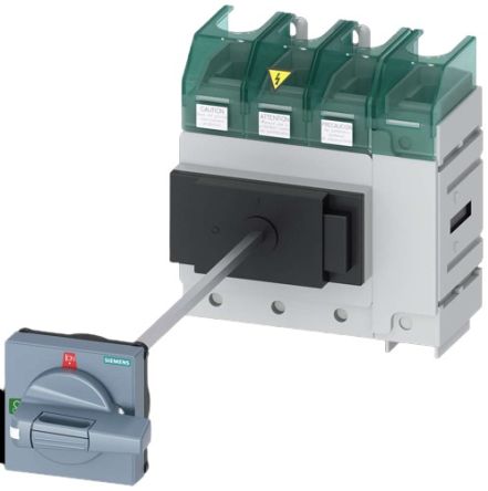 Siemens Switch Disconnector, 4 Pole, 160A Max Current, 160A Fuse Current
