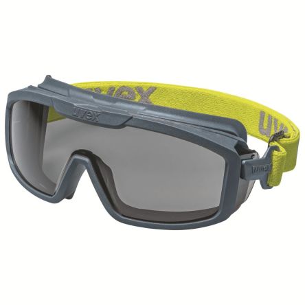 Uvex Schutzbrille, Carbonglas, Grau, Rahmen Aus Kunststoff Kratzfest