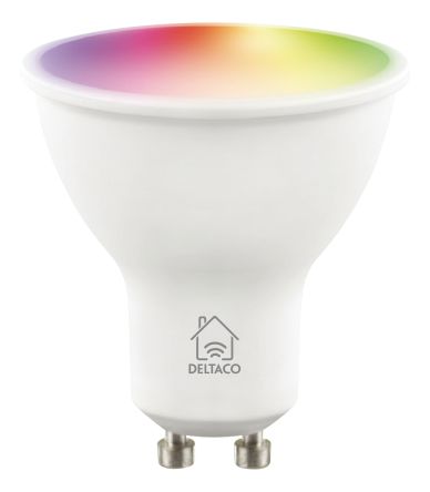 Deltaco Ampoule Intelligente 5 W 240 V Blanc Froid, RGB, Blanc Chaud 6500K Non