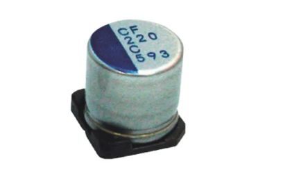 Nichicon 120μF Surface Mount Polymer Capacitor, 50V