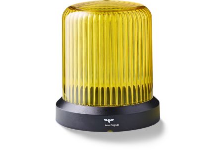 AUER Signal RDC, LED Dauer LED-Signalleuchte Gelb, 110–240 V-AC, Ø 110mm