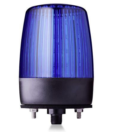 AUER Signal PDMC5, LED Blinkend, Rotierend, Konstant, Stroboskop LED-Signalleuchte Blau, 24 V AC/DC, Ø 75mm
