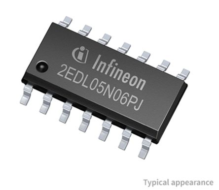Infineon Module De Commande De Grille 2EDL05N06PJXUMA1, CMOS 500 MA 600V, 14 Broches, DSO-14