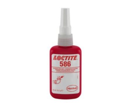 Loctite 586 Acrylklebstoff Rot, Für Metall