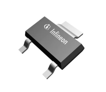Infineon N-Channel MOSFET, 2 A, 950 V, 3-Pin SOT-223 IPN95R3K7P7ATMA1