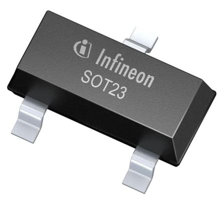 Infineon ISS17EP06LMXTSA1 P-Kanal, SMD MOSFET Transistor 60 V / 300 MA, 3-Pin SOT-23