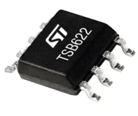 STMicroelectronics TSB622IDT, Operational Amplifier, Op Amp, RRO, 1.7MHz, 40 V, 8-Pin SO8