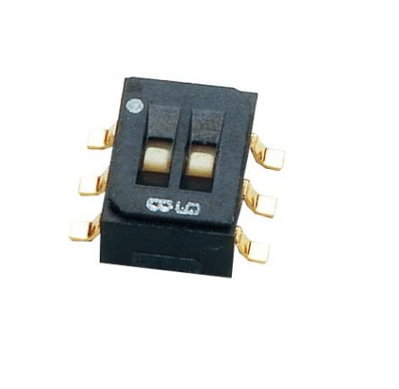 NIDEC COPAL ELECTRONICS GMBH Interruptor De Actuador Deslizante SPDT, SP, 100 MA, Montaje Superficial