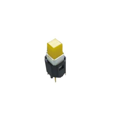NIDEC COPAL ELECTRONICS GMBH NIDEC Copal CFPB Druckschalter Gelb Beleuchtet (Ein)-Aus PCB-Montage, Wechselschalter, 1-polig 20V