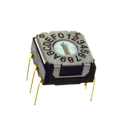 NIDEC COPAL ELECTRONICS GMBH Nidec, BCD SH-7000 Drehschalter 5V Dc / 100 MA BCD