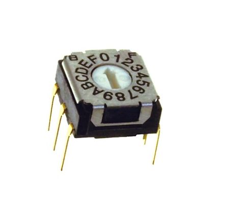 NIDEC COPAL ELECTRONICS GMBH Interrupteur à Clé, 0.1 A, 16 Positions SérieSH-7000