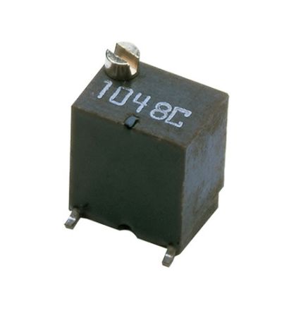 NIDEC COPAL ELECTRONICS GMBH 14-Gang SMD Trimmer-Potentiometer, Einstellung Von Oben, 0.25W