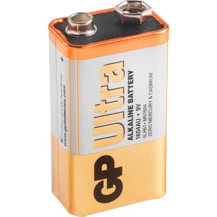 RS PRO, RS PRO Lithium Thionyl Chloride 9V Battery PP3, 778-1080