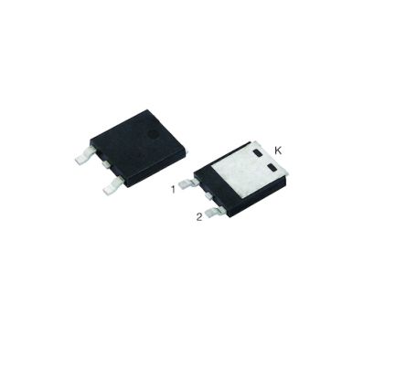 Vishay V20P SMD Schottky Gleichrichter & Schottky-Diode 2 Paar Gemeinsame Kathode, 60V / 20A SlimDPAK (TO-252AE)