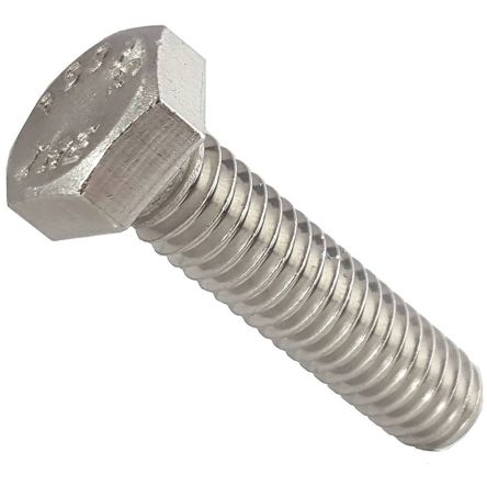RS PRO Steel, Hex Bolt, 1/8 X 5in