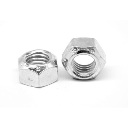 RS PRO Steel Lock Nut, 1/4-28in